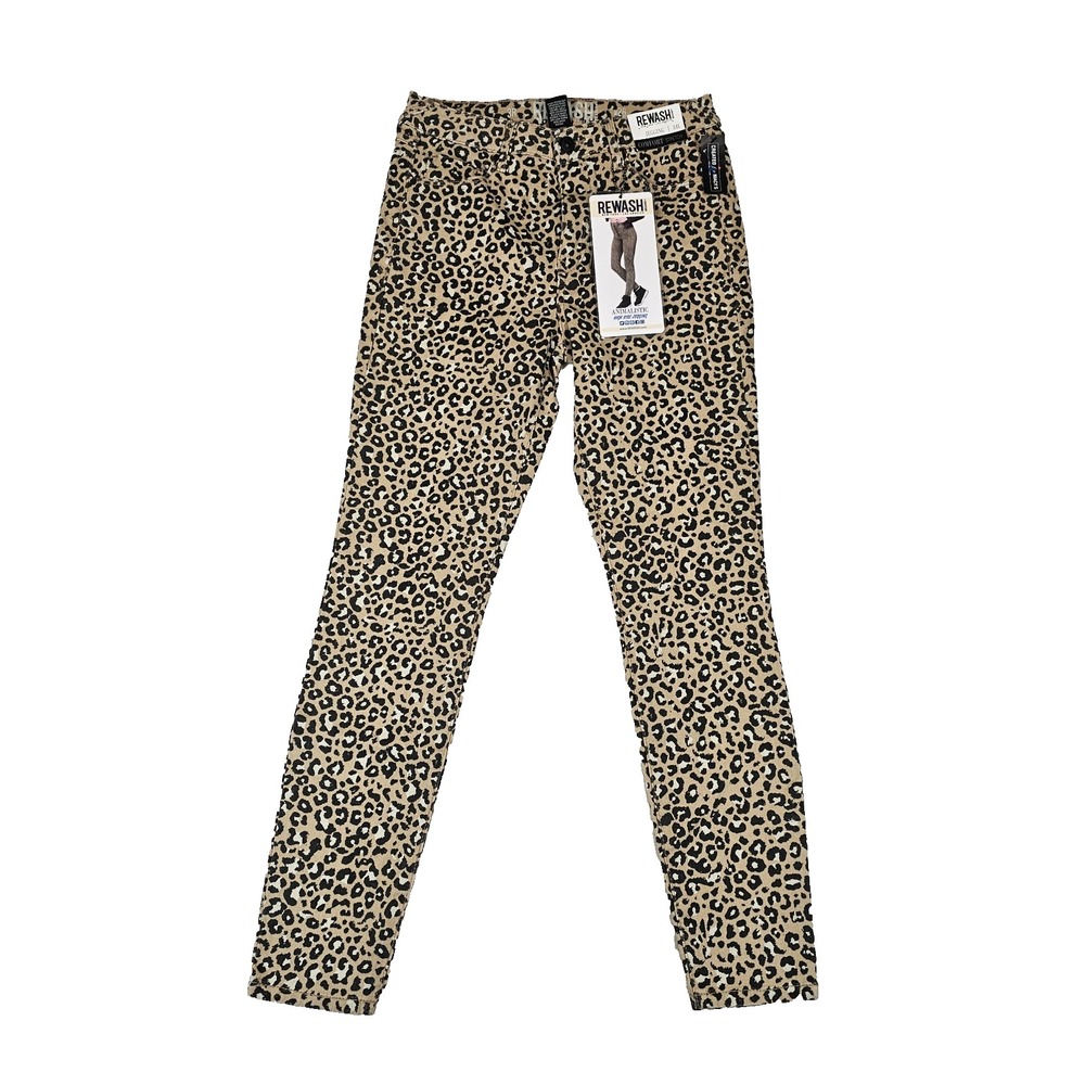 NWT REWASH Animalistic High Rise Jegging Animal Print Comfort Stretch‎ Womens 3R